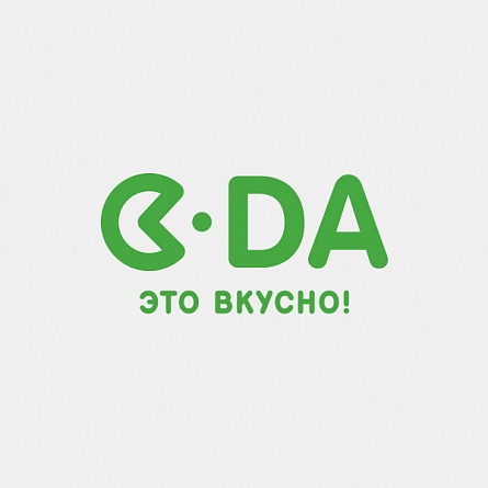 Логотип и фирменный стиль сети быстрого питания E-DA